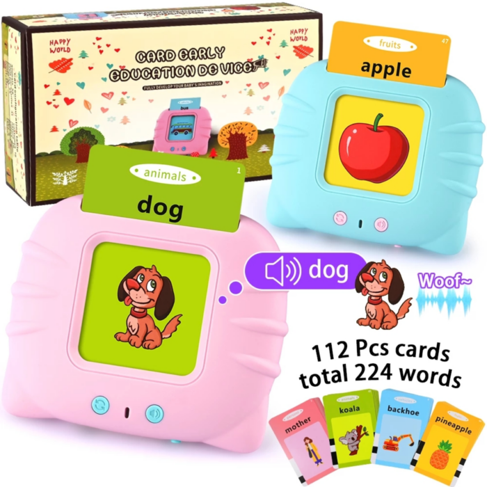 Speech training Audio card reader- Talking flashcards