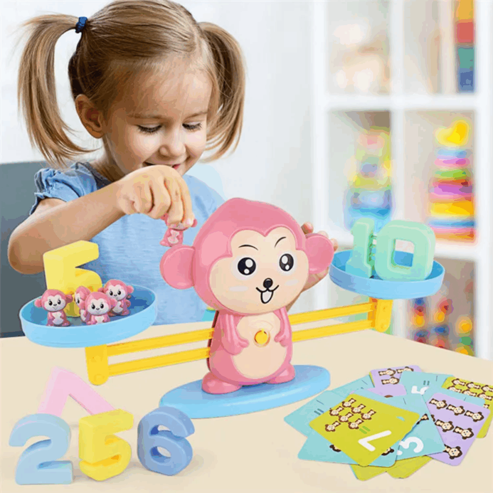 Balance Math Game Monkey Balance Math Game – Justkidz Store