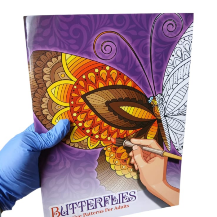 Adult coloring book -48pages
