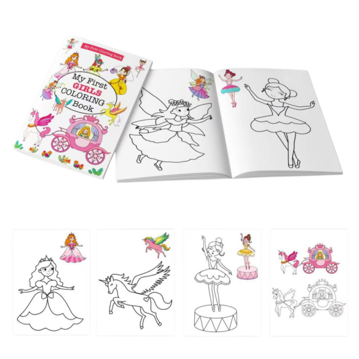 My First Coloring Book A4 – Fun Coloring Book for Kids