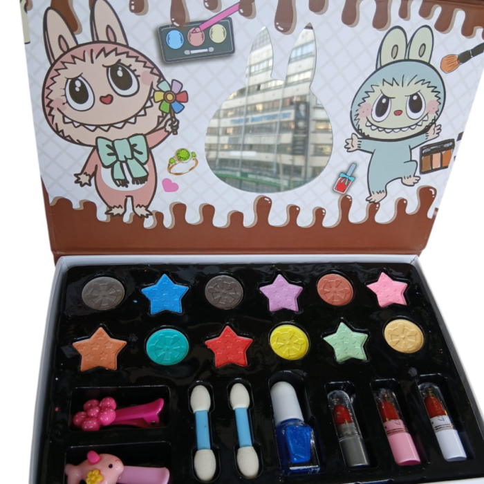 Labubu non toxic kids makeup set