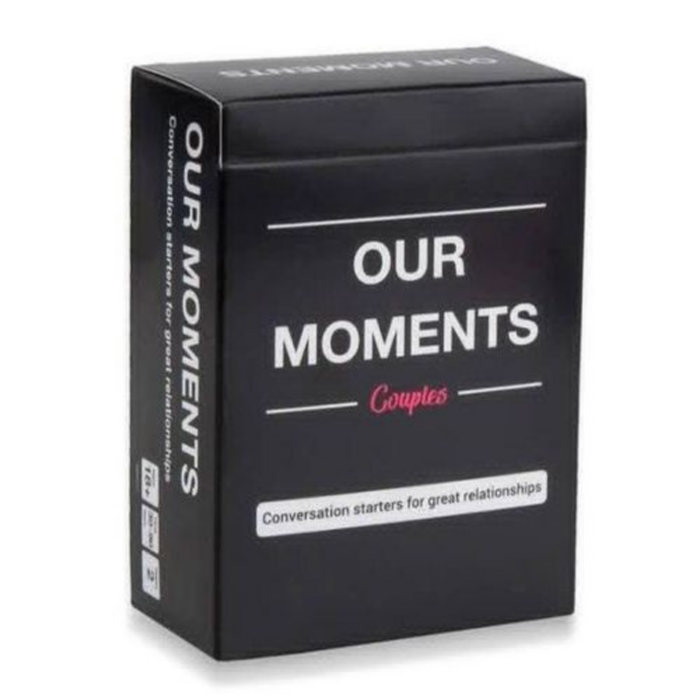 Our Moments Couple Card Game – Fun Conversation Starter & Relationship Bonding Game