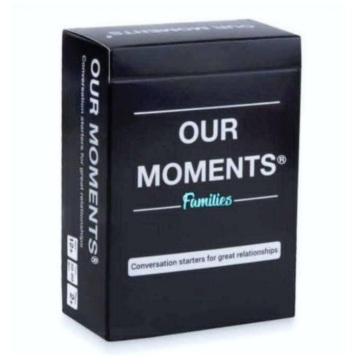 Our Moments Family Card Game – Fun Conversation Starter Game for Families