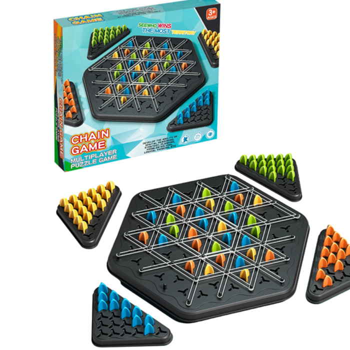 Triangle Battle Chain Chess Game