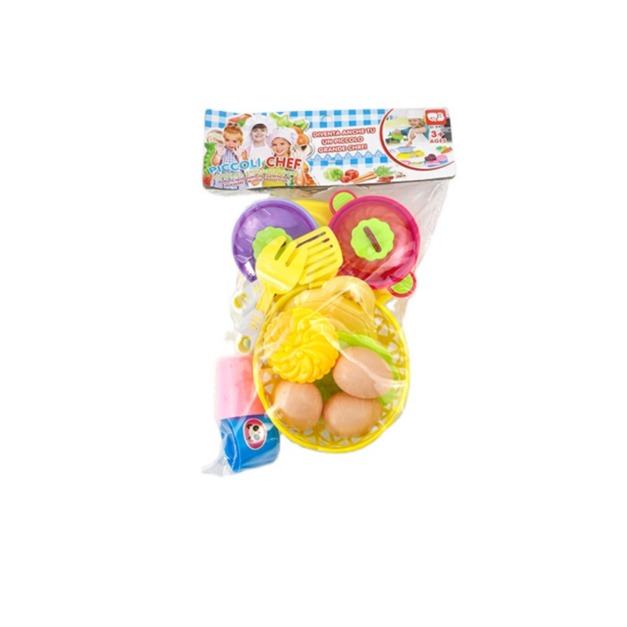 Kids Kitchen Set Toy – Pretend Play Cooking Set for Boys & Girls